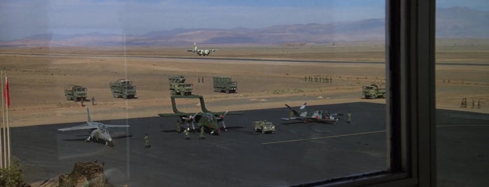 Ouarzazate Airport (OZZ) is one of The Living Daylights (1987).