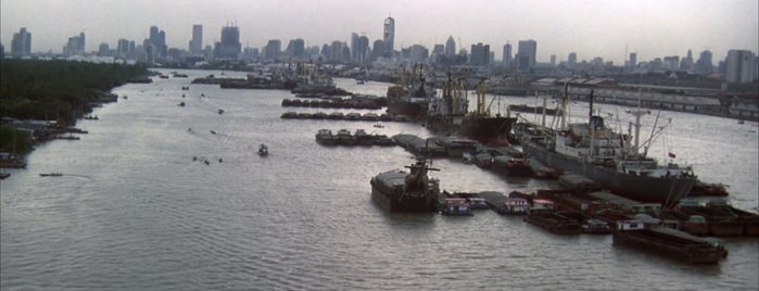 Bangkok Port (Khlong Toei) is one of Tomorrow Never Dies (1997).