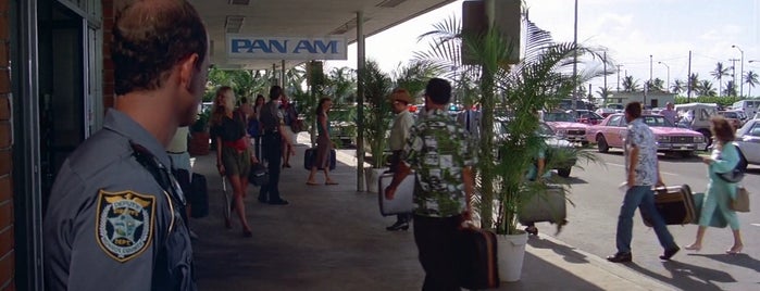 Key West International Airport (EYW) is one of Licence to Kill (1989).