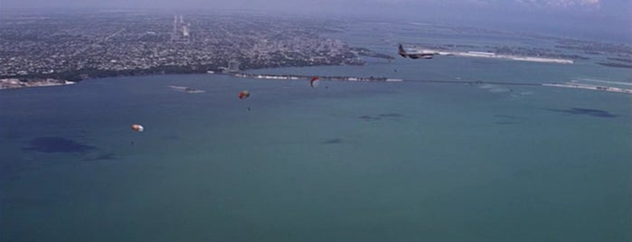 Biscayne Bay is one of Thunderball (1965).