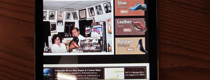 Willebaldo Rivera Shoe Service & Custom Made is one of Jai's Frequent Places.