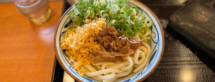 丸亀製麺 is one of 丸亀製麺 近畿版.