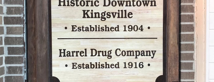 Harrel's is one of Explore Kingsville.