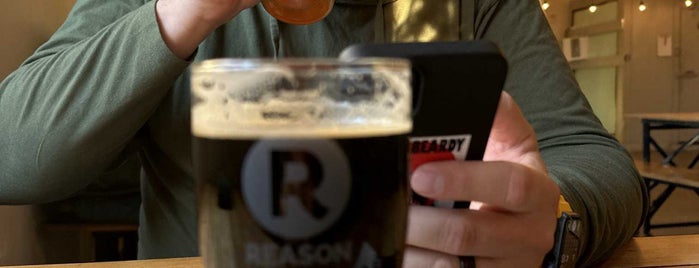 Reason Beer is one of Breweries Visited.