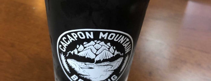 Cacapon Mountain Brewing is one of Berkely Springs.