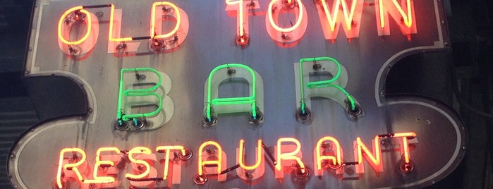 Old Town Bar is one of New York Favs.