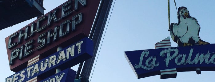 La Palma Chicken Pie Shop is one of Old Los Angeles Restaurants Part 1.