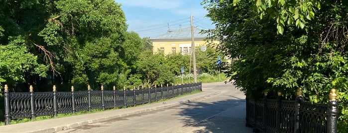 Мост влюблённых is one of Мосты Вологды / Bridges in Vologda.