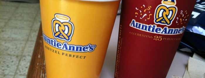 Auntie Anne's is one of Zanesville: Fast Food Capital of the World.