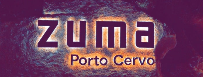 ZUMA Porto Cervo is one of Sardinia 🇮🇹.
