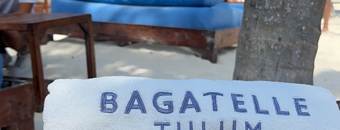 Bagatelle Tulum is one of Tulum restaurants.