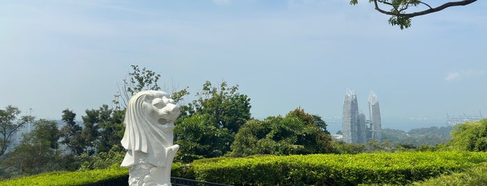 Merlion Of Mt. Faber is one of Сингапур.