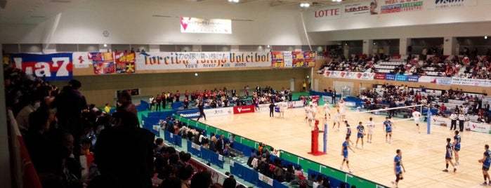 Sumida City Gymnasium is one of バレーボール試合会場.