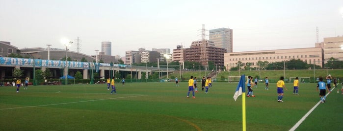 しんよこフットボールパーク is one of サッカー練習場・競技場（関東・有料試合不可能）.