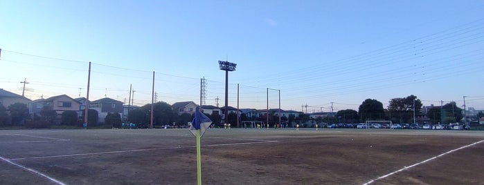 小川西グラウンド is one of サッカー練習場・競技場（関東・有料試合不可能）.