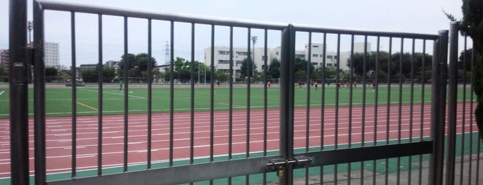 朝霞中央公園陸上競技場 is one of サッカー練習場・競技場（関東・有料試合不可能）.