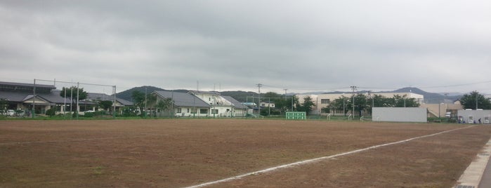 遠野市国体記念公園市民サッカー場 Bコート is one of サッカー練習場・競技場（関東以外・有料試合不可能）.