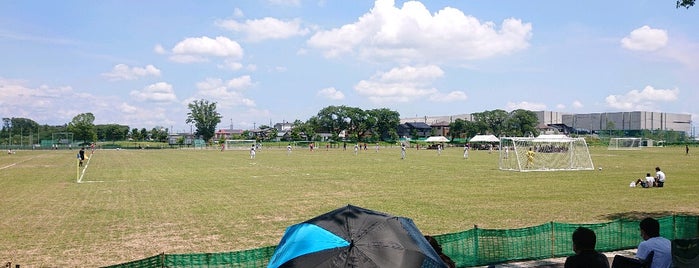 栃木県総合運動公園サッカーAコート is one of サッカー練習場・競技場（関東・有料試合不可能）.