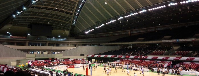 Tokyo Metropolitan Gymnasium is one of バレーボール試合会場.
