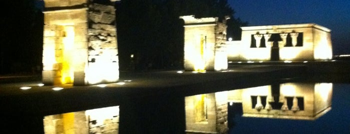 Templo de Debod is one of Madrid.