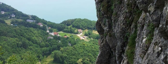 Via Ferrata Rocher du Cornillon is one of Lugares favoritos de Дина.