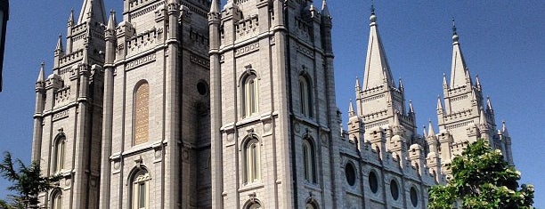 Temple Square is one of Utah - The Beehive State.