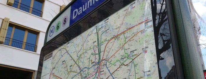 Métro Daumesnil – Félix Éboué [6,8] is one of Mes stations.