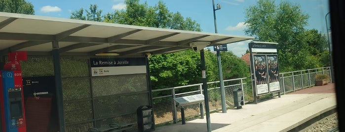 Station La Remise à Jorelle [T4] is one of Tramway T4.