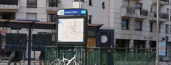 Métro Corentin Celton [12] is one of Metro.