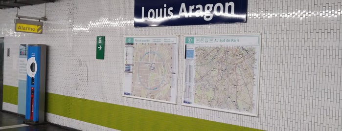 Métro Villejuif — Louis Aragon [7] is one of Métro.