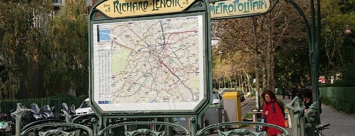 Métro Richard-Lenoir [5] is one of Métro de Paris.