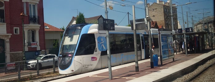 Station Gargan [T4] is one of Tramways de Paris.