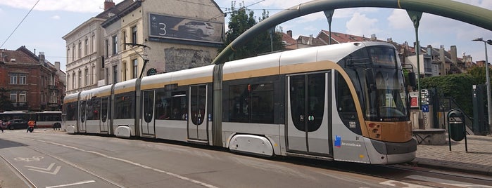 Mouterij (MIVB) is one of Ligne 95.