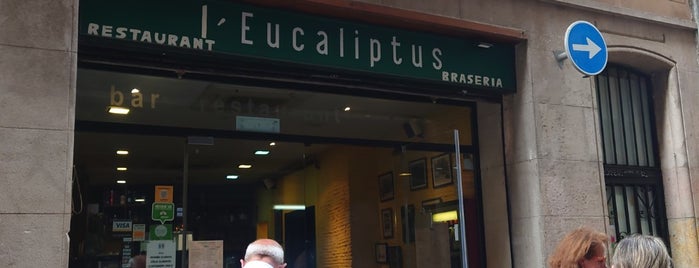 L'Eucaliptus is one of bcn àpat.
