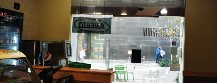 Subway is one of Spain.Alicante.