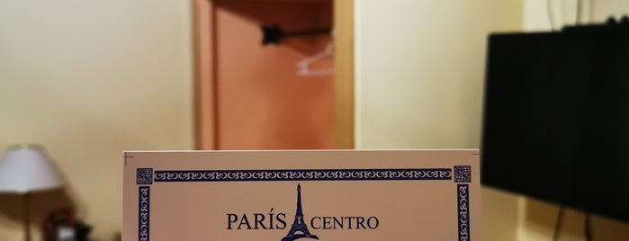 Hotel Paris Centro is one of hoteles donde he estado.