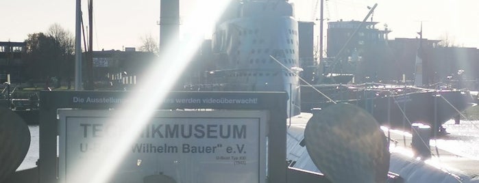 U-Boot „Wilhelm Bauer“ is one of Bremerhaven.