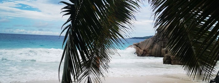 La Digue Island is one of Seychelles سيشل.