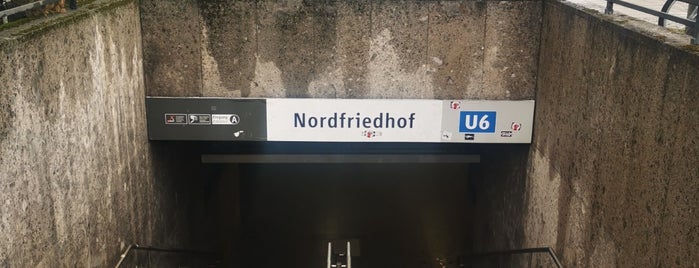 U Nordfriedhof is one of München.