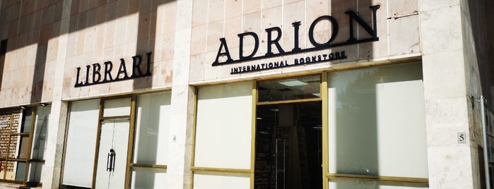 Adrion Bookstore is one of Tirana.