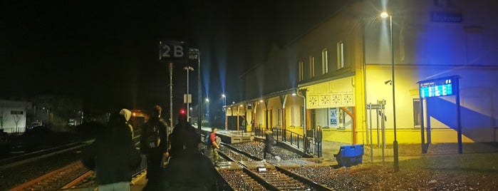 Železniční stanice Šluknov is one of Železniční stanice ČR (R-Š).
