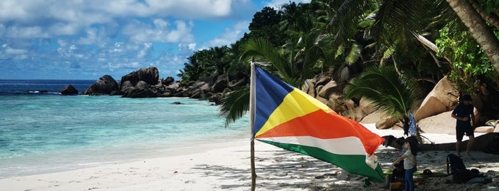 Anse Cocos is one of La Digue - Seychellen.