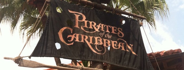 Pirates of the Caribbean is one of WdW Magic Kingdom.