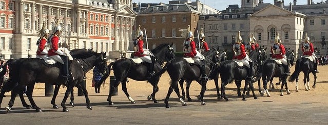Horse Guards Parade is one of London.