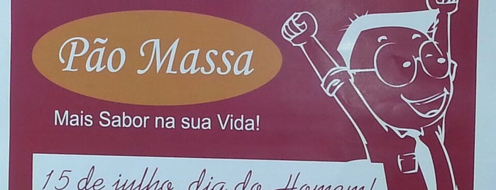 Padaria Pão Massa is one of สถานที่ที่ Camila ถูกใจ.