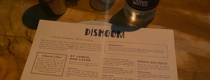 Dishoom is one of Indian in London.