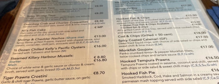 Hooked is one of Need to try in Ireland.