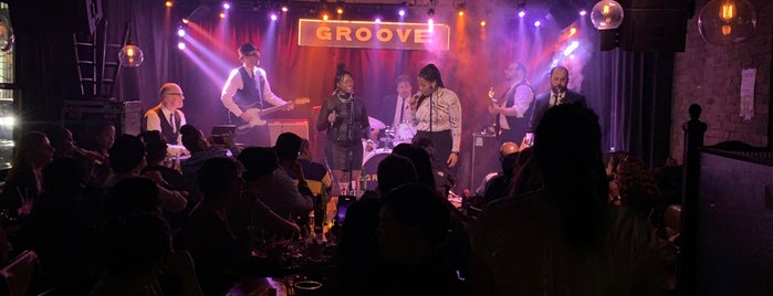 Groove NYC is one of Greenwich Village (B).