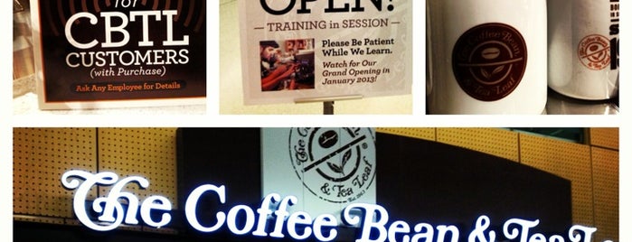 The Coffee Bean and Tea Leaf is one of coffee shops around the world.