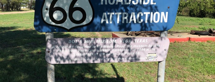 Dot's Mini Museum is one of Route 66 Roadtrip.